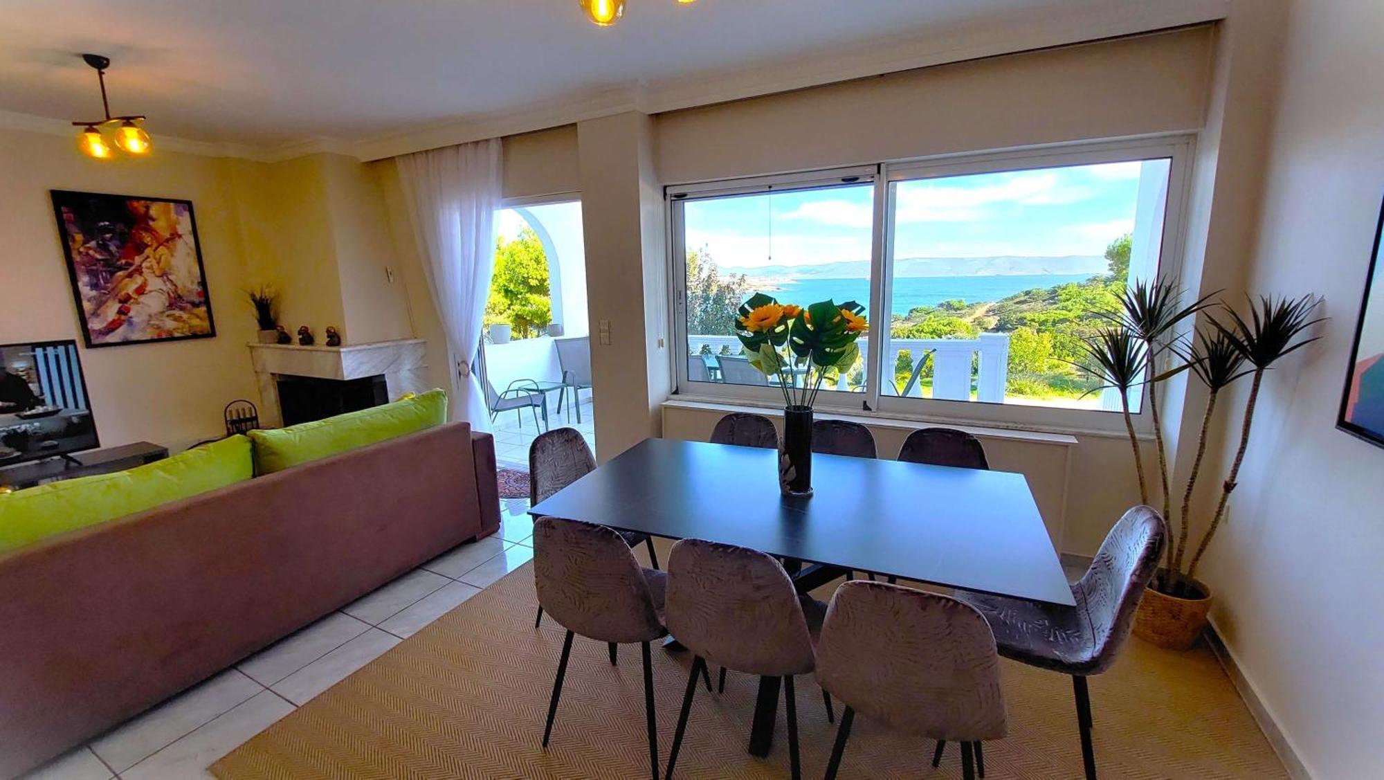Dea Del Mare Complex In Front Of The Sea. Vila Sounion Exterior foto