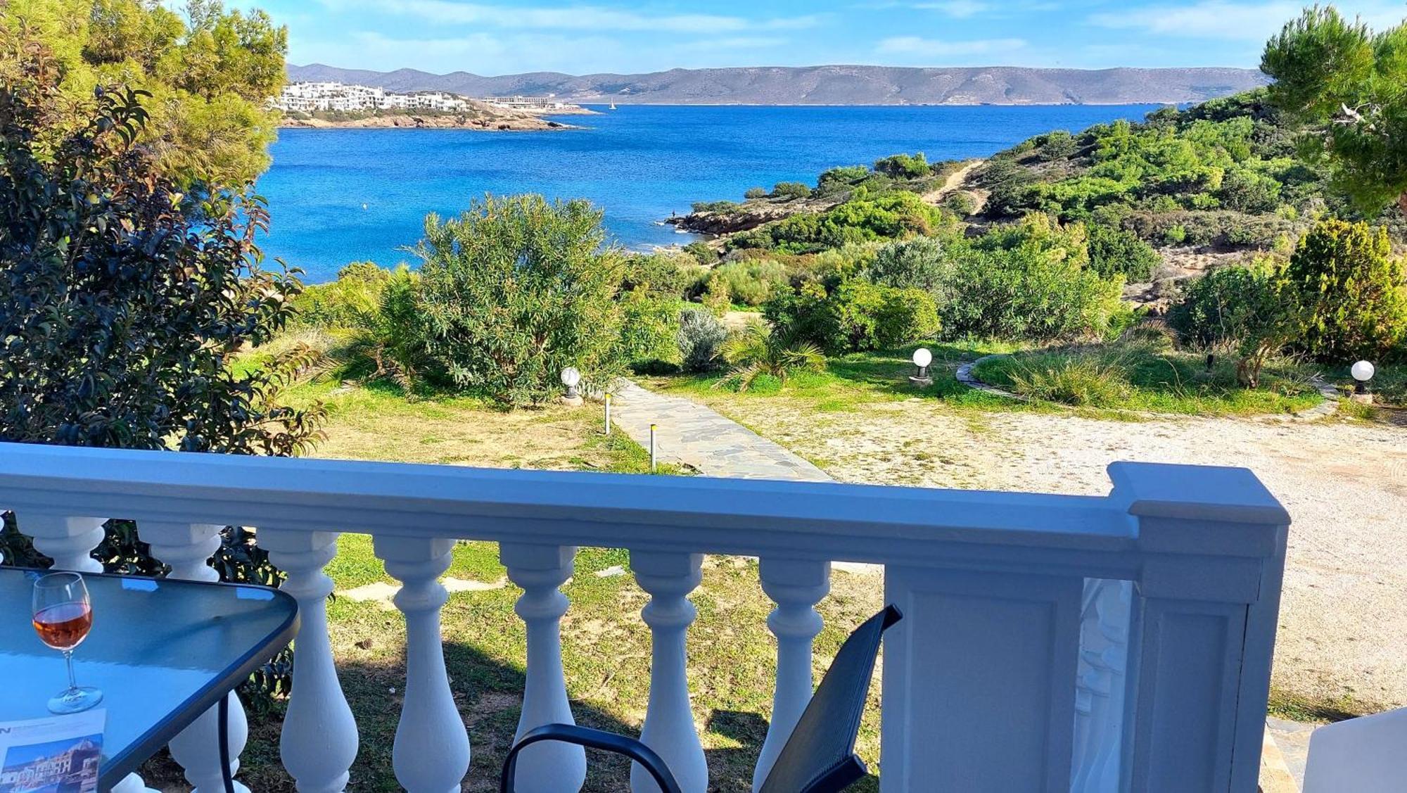 Dea Del Mare Complex In Front Of The Sea. Vila Sounion Exterior foto