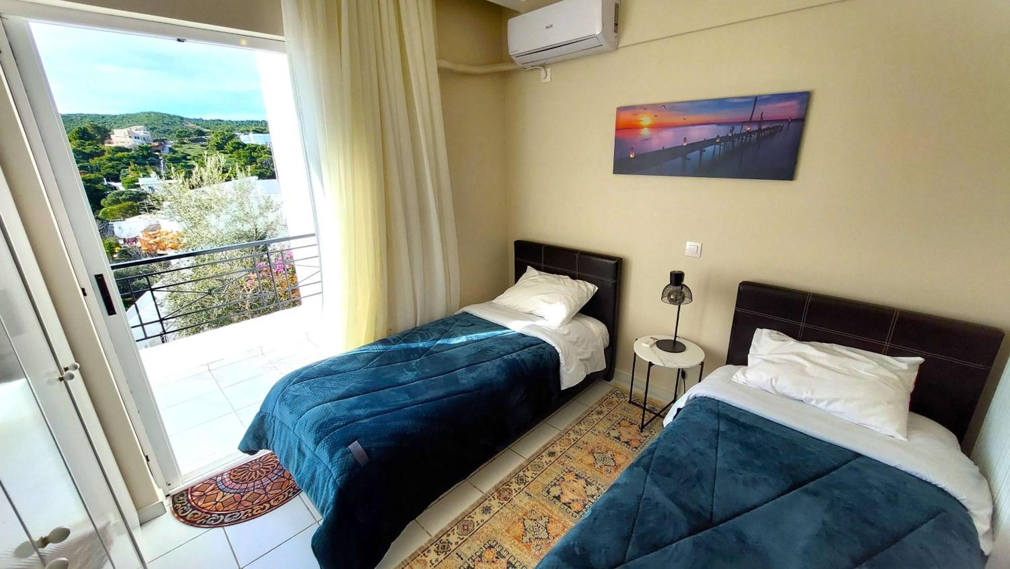 Dea Del Mare Complex In Front Of The Sea. Vila Sounion Exterior foto