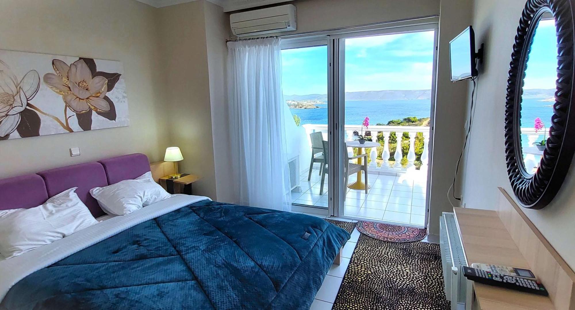 Dea Del Mare Complex In Front Of The Sea. Vila Sounion Exterior foto
