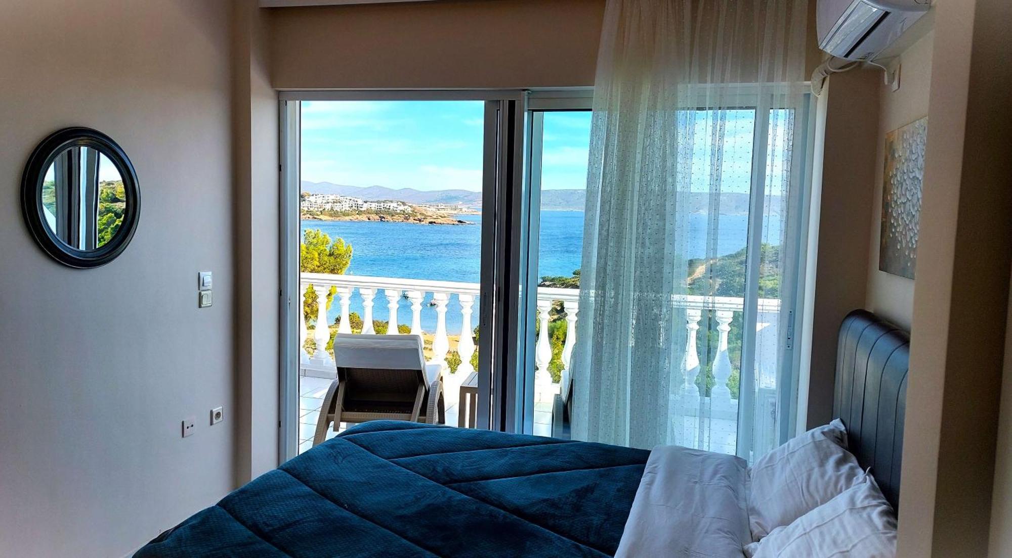 Dea Del Mare Complex In Front Of The Sea. Vila Sounion Exterior foto
