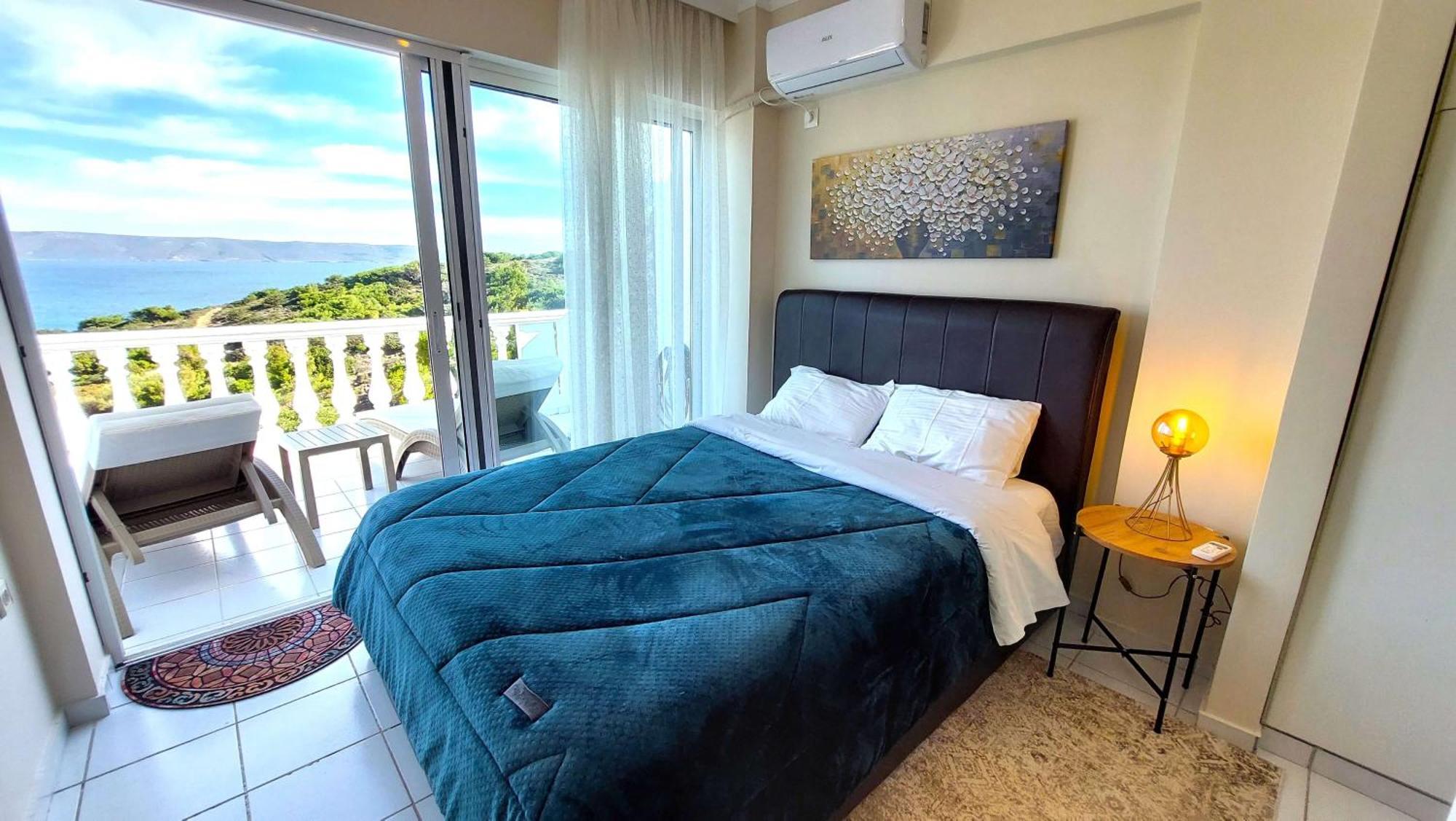 Dea Del Mare Complex In Front Of The Sea. Vila Sounion Exterior foto