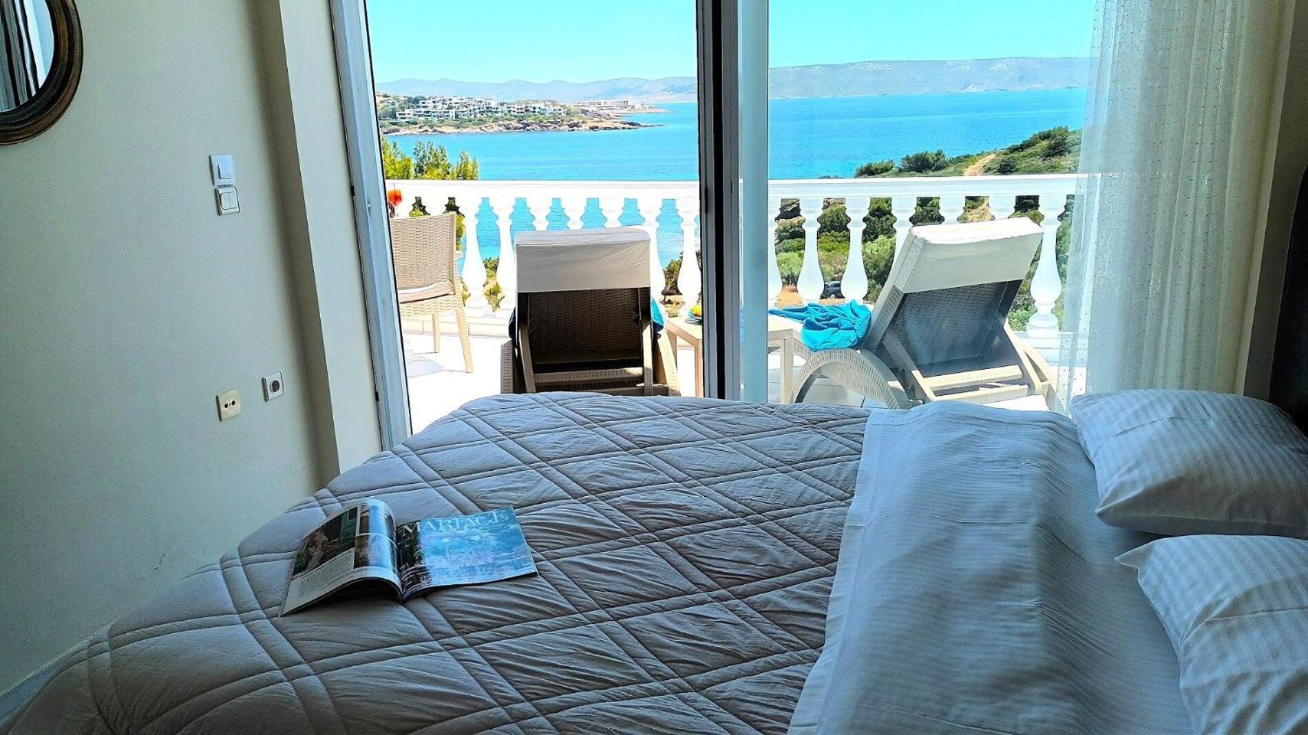Dea Del Mare Complex In Front Of The Sea. Vila Sounion Exterior foto
